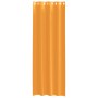 Cortinas de gasa con ojales 2 uds naranja 140x300 cm