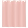 Cortinas de gasa con ojales 2 uds rosa 140x140 cm
