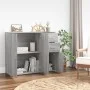 Aparador de madera contrachapada gris Sonoma 91x29,5x75 cm de vidaXL, Aparadores - Ref: Foro24-823275, Precio: 87,48 €, Descu...