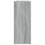 Aparador de madera contrachapada gris Sonoma 91x29,5x75 cm de vidaXL, Aparadores - Ref: Foro24-823275, Precio: 87,48 €, Descu...