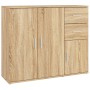 Sideboard aus Sonoma-Eichensperrholz, 91 x 29,5 x 75 cm von vidaXL, Sideboards - Ref: Foro24-823272, Preis: 99,16 €, Rabatt: %