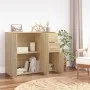Sonoma oak plywood sideboard 91x29.5x75 cm by vidaXL, Sideboards - Ref: Foro24-823272, Price: 96,99 €, Discount: %