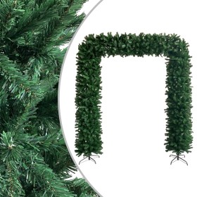 Arco de árbol de Navidad verde 240 cm