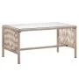 4-teiliges Gartenmöbel-Set und beige synthetische Rattankissen von vidaXL, Gartensets - Ref: Foro24-46436, Preis: 293,03 €, R...