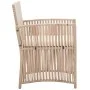 4-teiliges Gartenmöbel-Set und beige synthetische Rattankissen von vidaXL, Gartensets - Ref: Foro24-46436, Preis: 293,03 €, R...