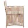 4-teiliges Gartenmöbel-Set und beige synthetische Rattankissen von vidaXL, Gartensets - Ref: Foro24-46436, Preis: 279,56 €, R...