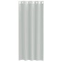 Cortinas de gasa con ojales 2 uds gris claro 140x225 cm