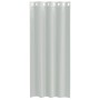 Cortinas de gasa con ojales 2 uds gris claro 140x245 cm