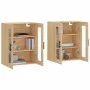 Armarios de pared 2 uds madera de ingeniería roble Sonoma de vidaXL, Aparadores - Ref: Foro24-3197964, Precio: 151,33 €, Desc...