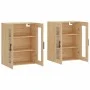 Armarios de pared 2 uds madera de ingeniería roble Sonoma de vidaXL, Aparadores - Ref: Foro24-3197964, Precio: 151,33 €, Desc...