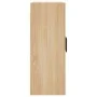 Armarios de pared 2 uds madera de ingeniería roble Sonoma de vidaXL, Aparadores - Ref: Foro24-3197964, Precio: 151,33 €, Desc...