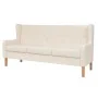 2-piece sofa set cream white fabric by vidaXL, Sofas - Ref: Foro24-274930, Price: 837,74 €, Discount: %
