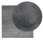 Alfombra de pelo corto OVIEDO gris antracita 120x120 cm