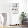 Hohes weißes Sperrholz-Sideboard 69,5 x 34 x 180 cm von vidaXL, Sideboards - Ref: Foro24-3189277, Preis: 140,94 €, Rabatt: %