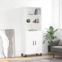 Tall white plywood sideboard 69.5x34x180 cm by vidaXL, Sideboards - Ref: Foro24-3189277, Price: 143,23 €, Discount: %