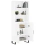 Tall white plywood sideboard 69.5x34x180 cm by vidaXL, Sideboards - Ref: Foro24-3189277, Price: 143,23 €, Discount: %