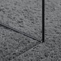 Alfombra de pelo corto OVIEDO gris antracita 140x200 cm