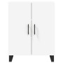 Hohes weißes Sperrholz-Sideboard 69,5 x 34 x 180 cm von vidaXL, Sideboards - Ref: Foro24-3189277, Preis: 140,94 €, Rabatt: %