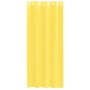 Cortinas de gasa con ojales 2 uds amarillo