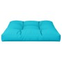 Cojín para palés tela turquesa 80x80x12 cm by vidaXL, Cushions for chairs and sofas - Ref: Foro24-360512, Price: 47,40 €, Dis...