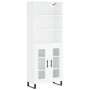 Hohes Sideboard Sperrholz weiß 69,5x34x180 cm von vidaXL, Sideboards - Ref: Foro24-3189341, Preis: 155,35 €, Rabatt: %