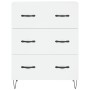 Aparador alto madera contrachapada blanco 69,5x34x180 cm de vidaXL, Aparadores - Ref: Foro24-3189373, Precio: 153,91 €, Descu...
