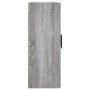 Armarios de pared 2 uds madera de ingeniería gris Sonoma de vidaXL, Aparadores - Ref: Foro24-3197967, Precio: 139,04 €, Descu...