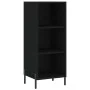 Schwarzes Sperrholz-Sideboard 34,5 x 34 x 180 cm von vidaXL, Sideboards - Ref: Foro24-3199370, Preis: 95,95 €, Rabatt: %