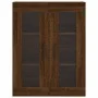 Armarios de pared 2 uds madera de ingeniería marrón roble by vidaXL, Sideboards - Ref: Foro24-3197968, Price: 139,97 €, Disco...