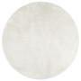 Alfombra de pelo corto OVIEDO crema Ø 200 cm