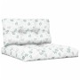 Kissen für Paletten, 2 Stück, Stoff mit Blattmuster von vidaXL, Kissen für Stühle und Sofas - Ref: Foro24-360707, Preis: 58,1...