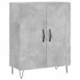 Aparador alto madera contrachapada gris hormigón 69,5x34x180 cm de vidaXL, Aparadores - Ref: Foro24-3189249, Precio: 121,51 €...