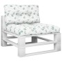 Kissen für Paletten, 2 Stück, Stoff mit Blattmuster von vidaXL, Kissen für Stühle und Sofas - Ref: Foro24-360707, Preis: 58,1...