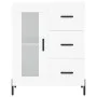 Aparador alto madera contrachapada blanco 69,5x34x180 cm de vidaXL, Aparadores - Ref: Foro24-3189517, Precio: 159,60 €, Descu...