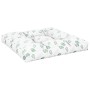 Kissen für Paletten, 2 Stück, Stoff mit Blattmuster von vidaXL, Kissen für Stühle und Sofas - Ref: Foro24-360707, Preis: 58,1...