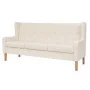 3-piece sofa set cream white fabric by vidaXL, Sofas - Ref: Foro24-274931, Price: 1,00 €, Discount: %