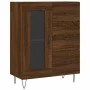 Hohes Sideboard aus braunem Eichensperrholz, 69,5 x 34 x 180 cm von vidaXL, Sideboards - Ref: Foro24-3189508, Preis: 150,52 €...