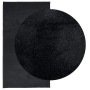 Alfombra de pelo corto OVIEDO negro 80x150 cm