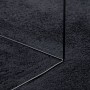 Alfombra de pelo corto OVIEDO negro 200x280 cm