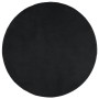 Alfombra de pelo corto OVIEDO negro Ø 120 cm