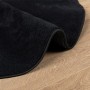 Alfombra de pelo corto OVIEDO negro Ø 120 cm