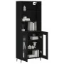 Hohes Sideboard Sperrholz schwarz 69,5x34x180 cm von vidaXL, Sideboards - Ref: Foro24-3189334, Preis: 148,12 €, Rabatt: %