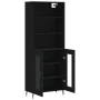 Hohes Sideboard Sperrholz schwarz 69,5x34x180 cm von vidaXL, Sideboards - Ref: Foro24-3189334, Preis: 148,12 €, Rabatt: %