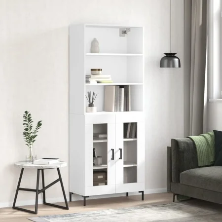Hohes Sideboard Sperrholz weiß 69,5x34x180 cm von vidaXL, Sideboards - Ref: Foro24-3189317, Preis: 138,24 €, Rabatt: %