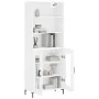 Hohes Sideboard Sperrholz weiß 69,5x34x180 cm von vidaXL, Sideboards - Ref: Foro24-3189317, Preis: 138,24 €, Rabatt: %