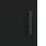 Aparador alto madera contrachapada negro 69,5x34x180 cm de vidaXL, Aparadores - Ref: Foro24-3189518, Precio: 168,01 €, Descue...