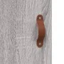 Aparador alto madera contrachapada gris sonoma 69,5x34x180 cm de vidaXL, Aparadores - Ref: Foro24-3189483, Precio: 147,46 €, ...
