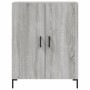 Aparador alto madera contrachapada gris sonoma 69,5x34x180 cm de vidaXL, Aparadores - Ref: Foro24-3189259, Precio: 135,91 €, ...