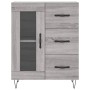 Aparador alto madera contrachapada gris sonoma 69,5x34x180 cm de vidaXL, Aparadores - Ref: Foro24-3189507, Precio: 156,73 €, ...