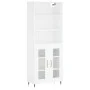 Tall white plywood sideboard 69.5x34x180 cm by vidaXL, Sideboards - Ref: Foro24-3189293, Price: 135,79 €, Discount: %